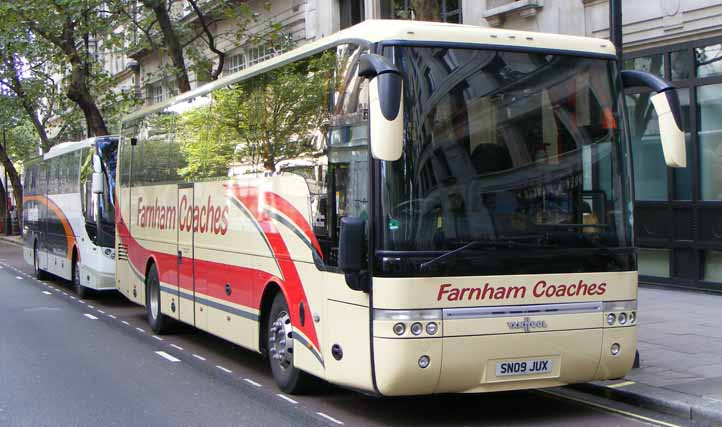 Farnham Volvo B12B Van Hool SN09JUX